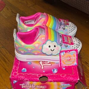 Skechers 314828L MLT s lights twinkle sparks cloud cutie